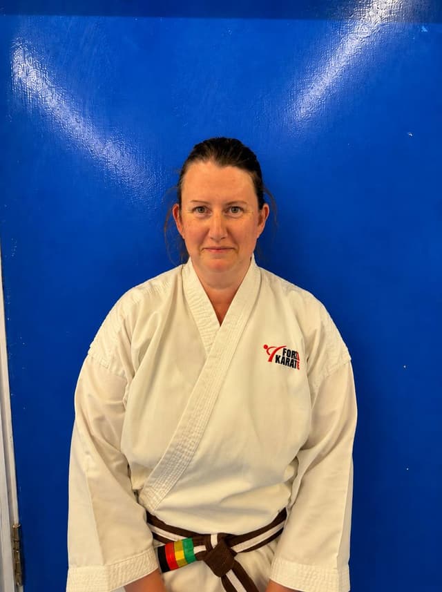 Kumite athlete