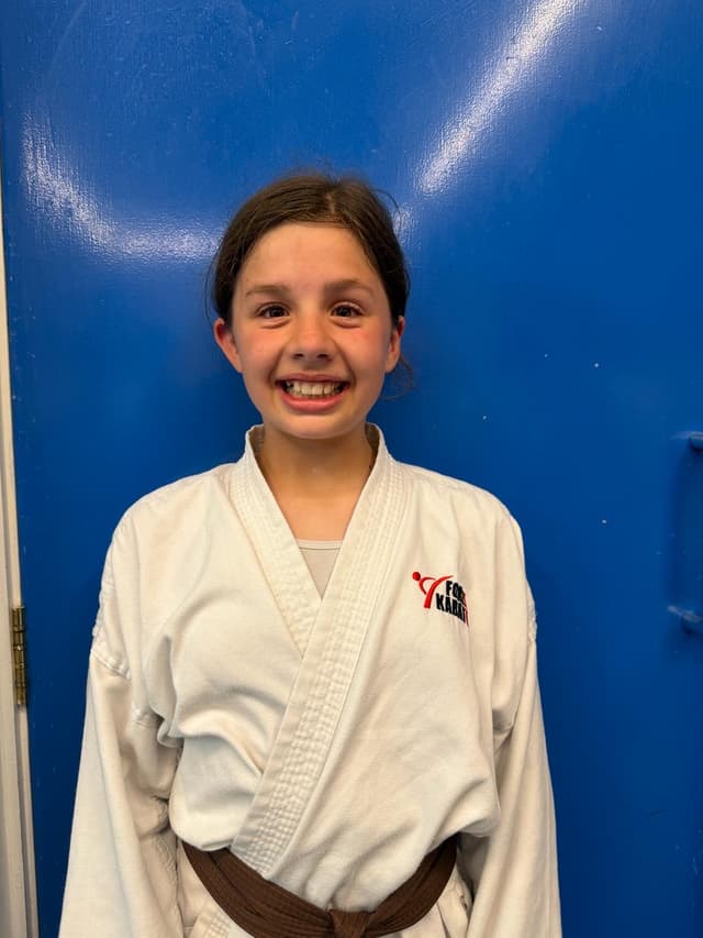 Kumite athlete